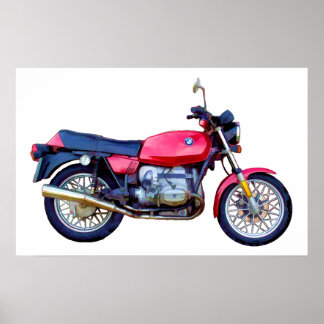 Poster Moto Mike Garrett