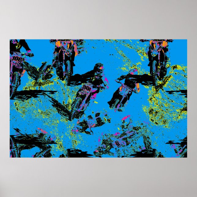 Poster Moto-xing - Motocross Racers (Devant)