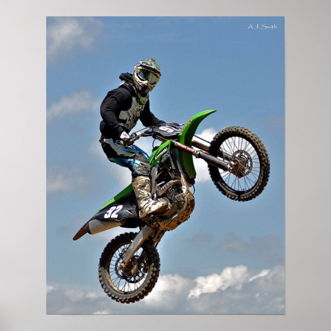 Poster Motocross (Devant)