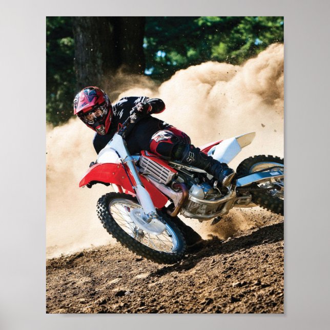 Poster Motocross (Devant)