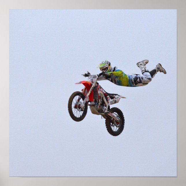 Poster Motocross fou (Devant)