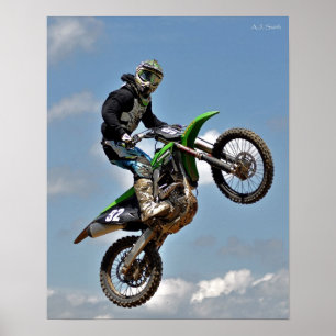 Poster Motocross Jump