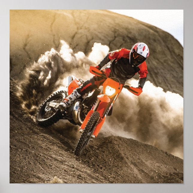Poster Motocross Rider (Devant)