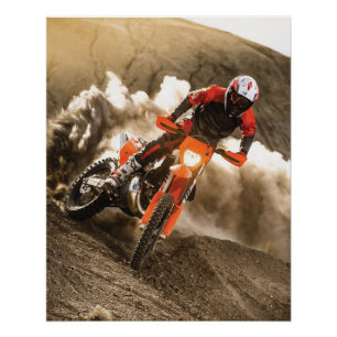 Poster Motocross Rider