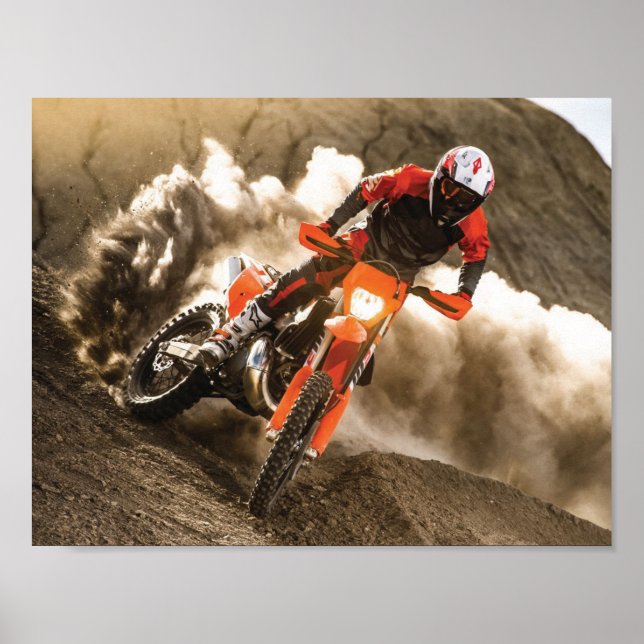 Poster Motocross Rider (Devant)