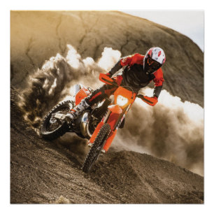 Poster Motocross Rider