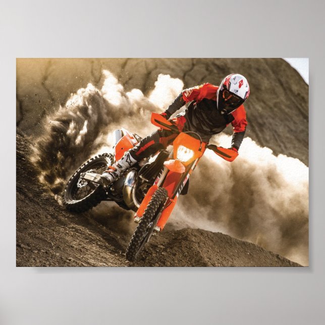 Poster Motocross Rider (Devant)
