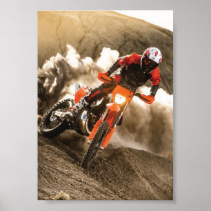 Poster Motocross Rider