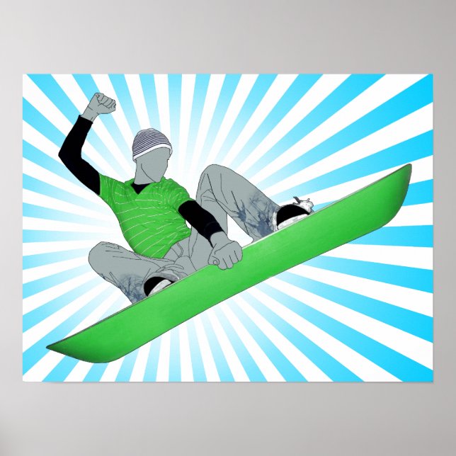 Poster motoneige. (Devant)