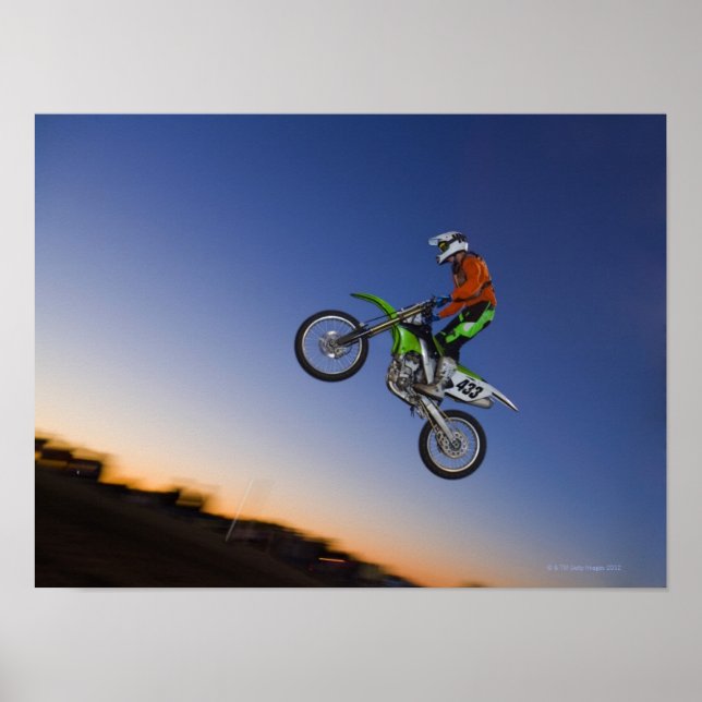 Poster Motorcross Rider (Devant)
