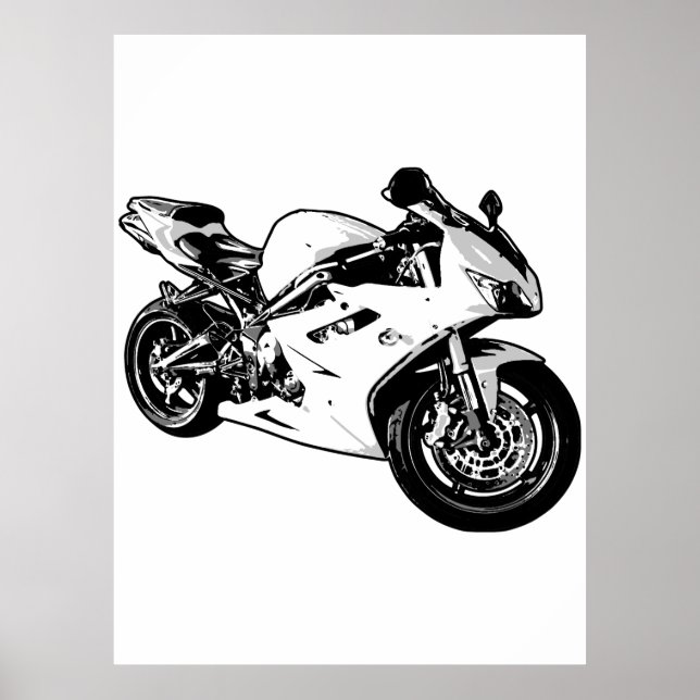 Poster Motorcycle (Devant)