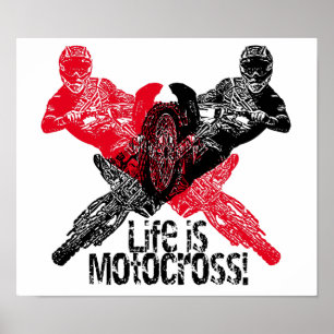 Poster Motorcycle addicts