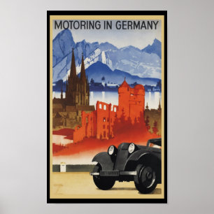 Poster Motorisation En Allemagne