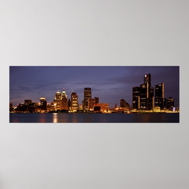 Poster Motown Skyline (Devant)