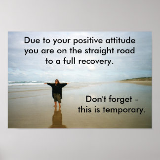 Poster Mots d'encouragement