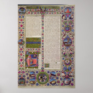 Poster Mots d'ouverture de Leviticus
