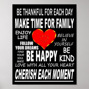 Poster Mots Inspirants À Vivre Par