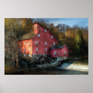 Poster Moulin - L'ancien moulin