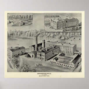 Poster Moulins d'Arrowwanna