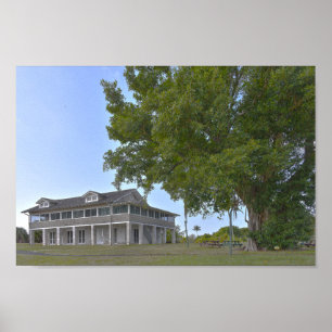 Poster Mound House, Fort Myers Beach, Floride