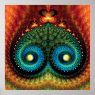 Poster Mounds fractal