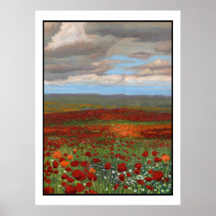 Poster Mountain Poppies