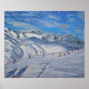 Poster Mountain Tops Tignes 2009