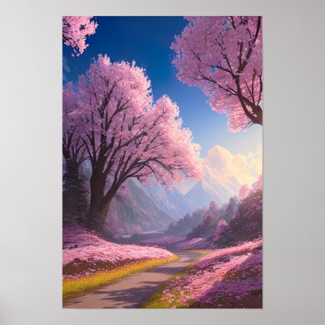 Poster Mountain Trail (Devant)