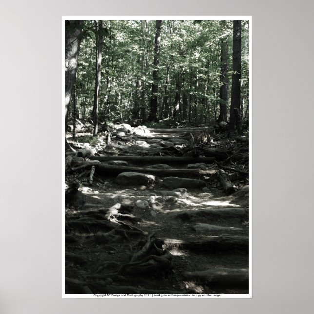 Poster Mountain Trail (Devant)