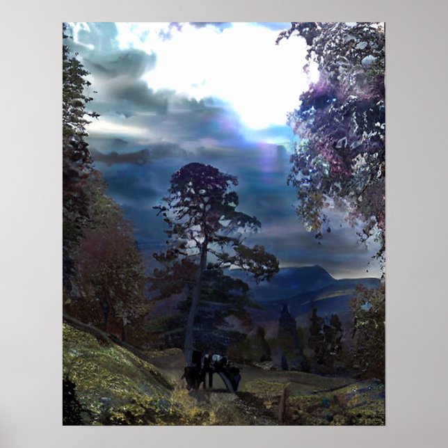 POSTER MOUNTAIN TRAIL (Devant)