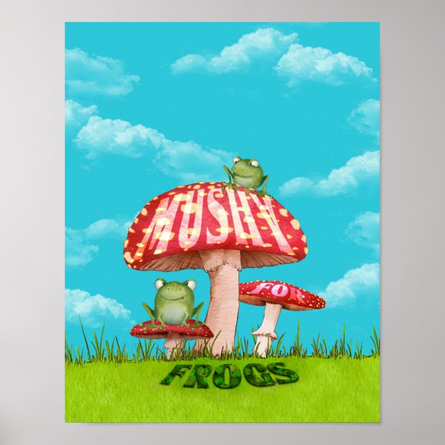 Poster Mousseux pour grenouilles (Devant)