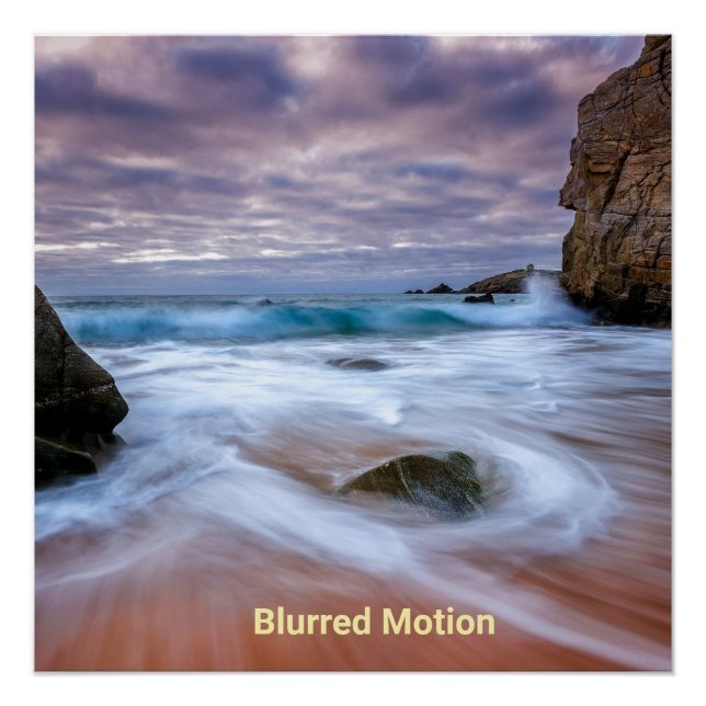 Poster Mouvement Flou  (Devant)