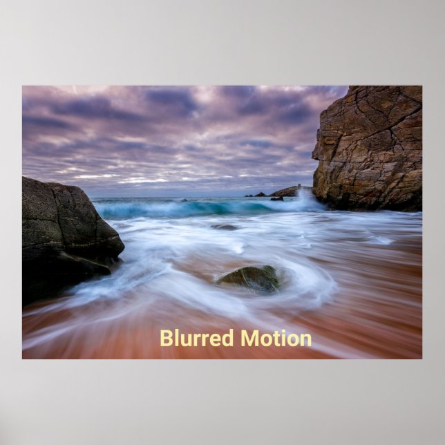 Poster Mouvement Flou  (Devant)