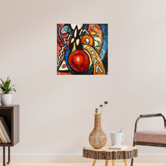 Poster Mouvement, Peinture célèbre