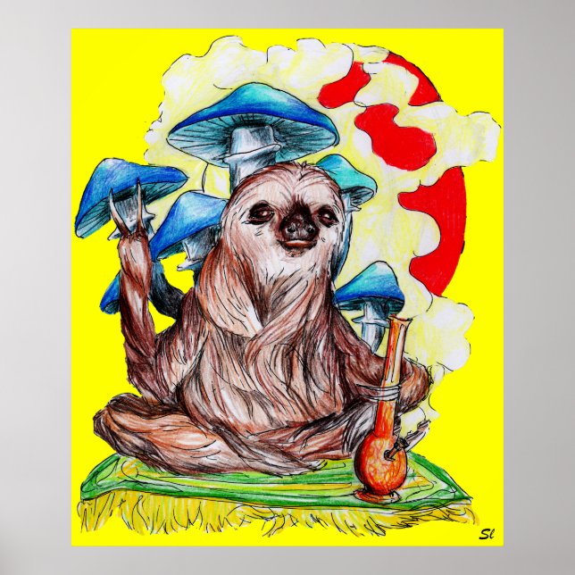 Poster Moves lents et Good Vibes (Devant)