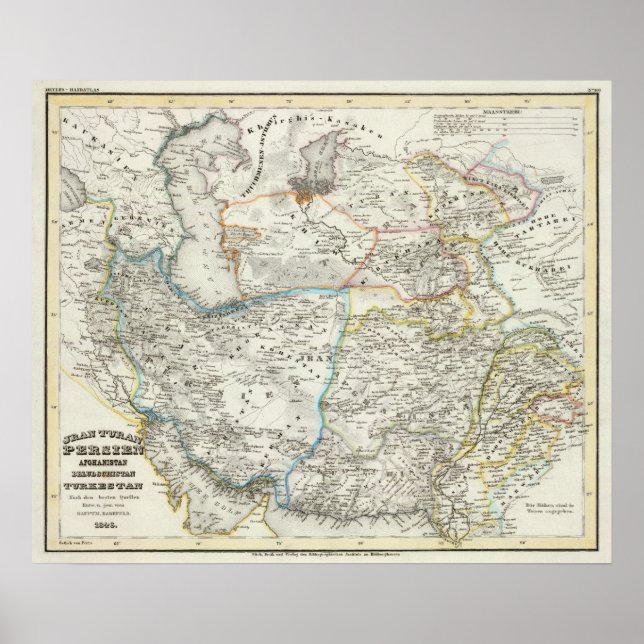 Poster Moyen-Orient, Afghanistan (Devant)