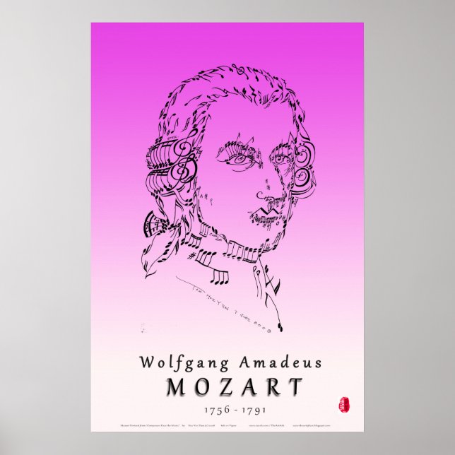 Poster Mozart : Face à la musique (Devant)