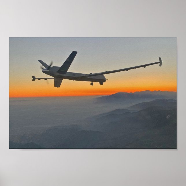 Poster MQ-9 Faucheuse en Montagne (Devant)