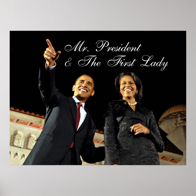 Poster Mr President & The First Lady (Vorne)