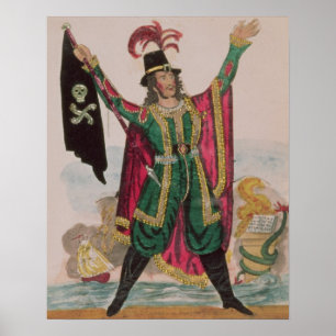 Poster Mr.T.P.Cooke dans le rôle du Néerlandais de vol