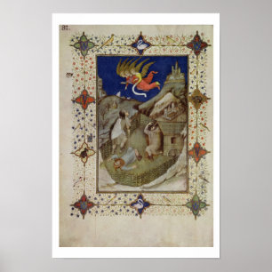 Poster MS 11060-11061 Heures de Notre Dame : Tierce, The