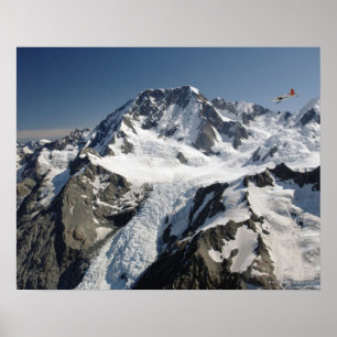 Poster Mt Cook, Nouvelle-Zélande