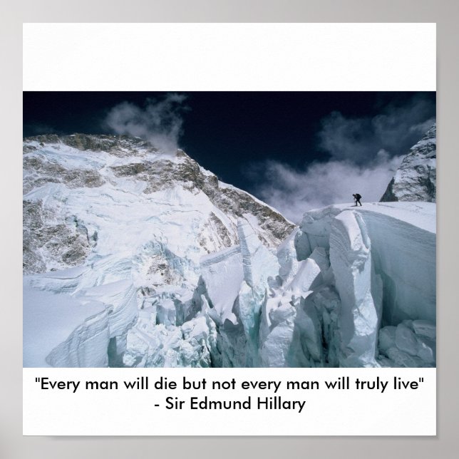 Poster Mt Everest (Devant)