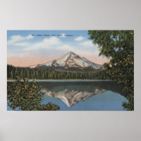 Mt Hood, Oregon - Vue de la montagne de Lost 2