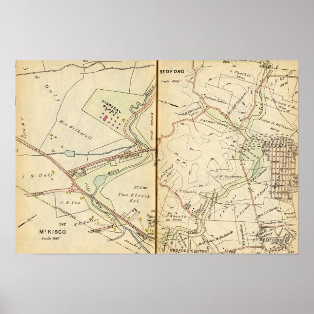 Poster Mt. Kisco, New York 2 (Devant)