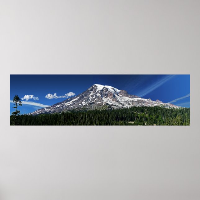 Poster Mt. Rainier Panorama 3 (Devant)