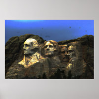 poster mt rushmore