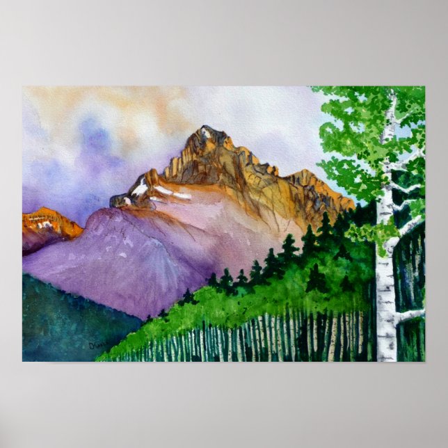 Poster Mt. Sneffels-été (Devant)