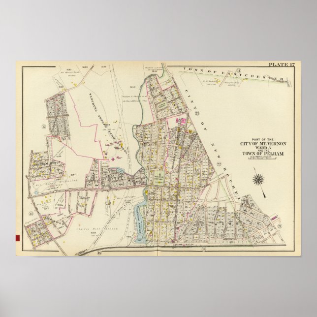 Poster Mt Vernon ward 5, Pelham, New York (Devant)