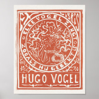 Poster Mtheo van hoytema - calendrier - art de héron - ac